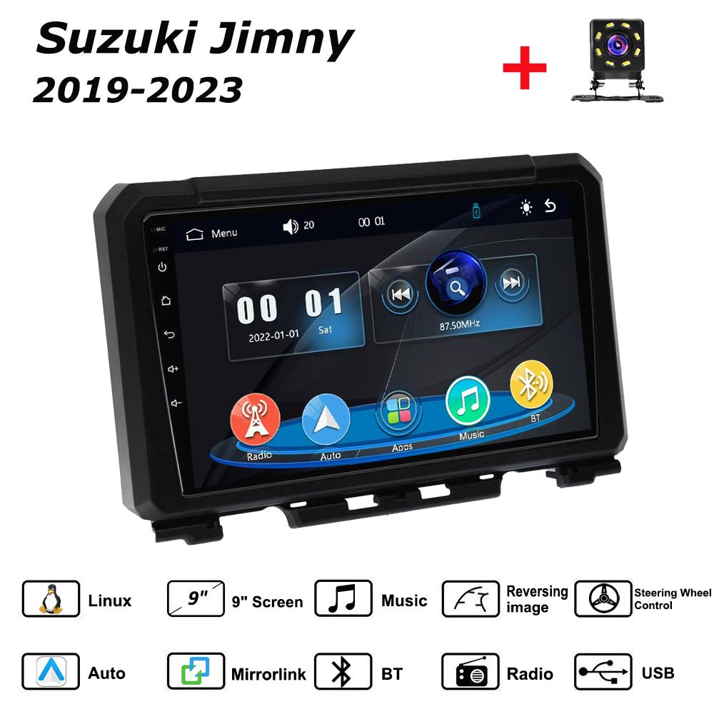 

Car Radio Multimedia MP5 Player Head Unit Stereo BT For Suzuki Jimny 2019-2023