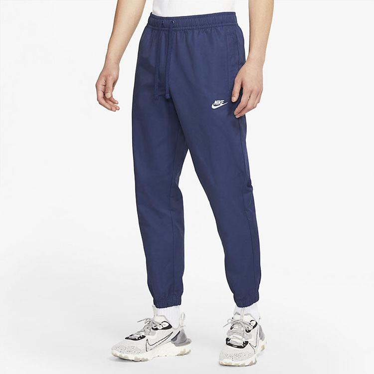 Nike NSW Sportswear Woven Cuffed Pants Men Bottoms Navy DD5311-410