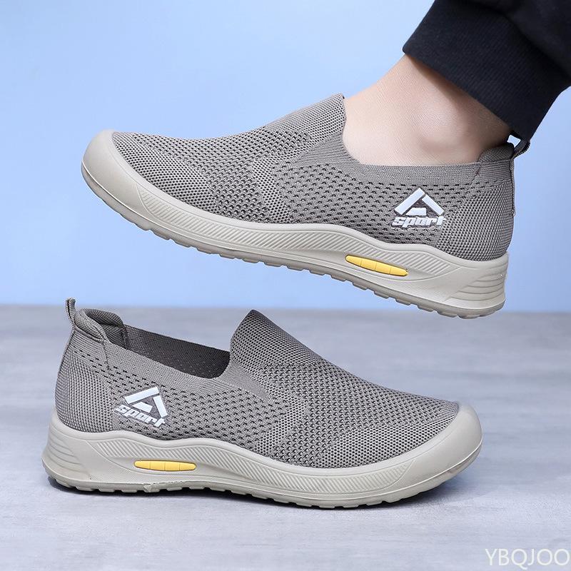 Fashion Men's Sports Shoes New Mesh Breathable Thick Sole Suitable for Outdoor Activities Hiking Single Shoes Sneakers Zapatos De Hombre