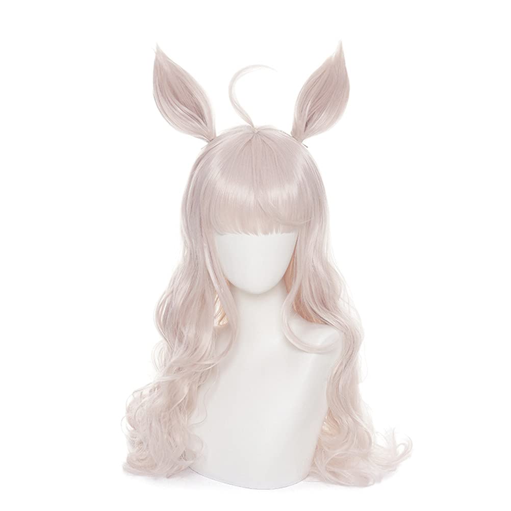 Eileen Uma Musume Cosplay Biwa Perfect for and School Includes Ear Wig, Heat-Resistant, Hayahide, Halloween, Christmas, Festivals. Net.