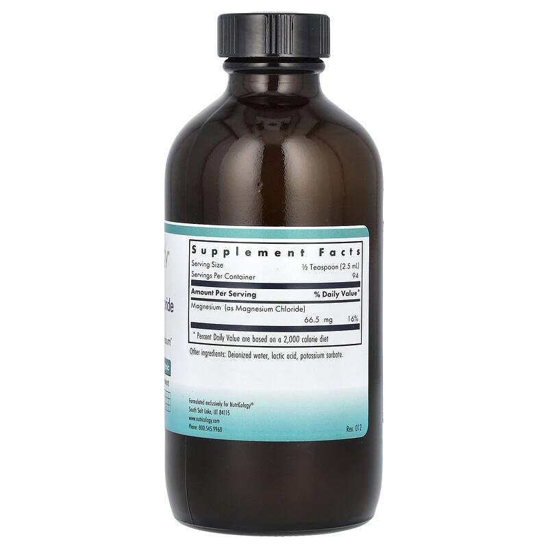 Magnesium Chloride Liquid, 8 Fl Oz (236 Ml)