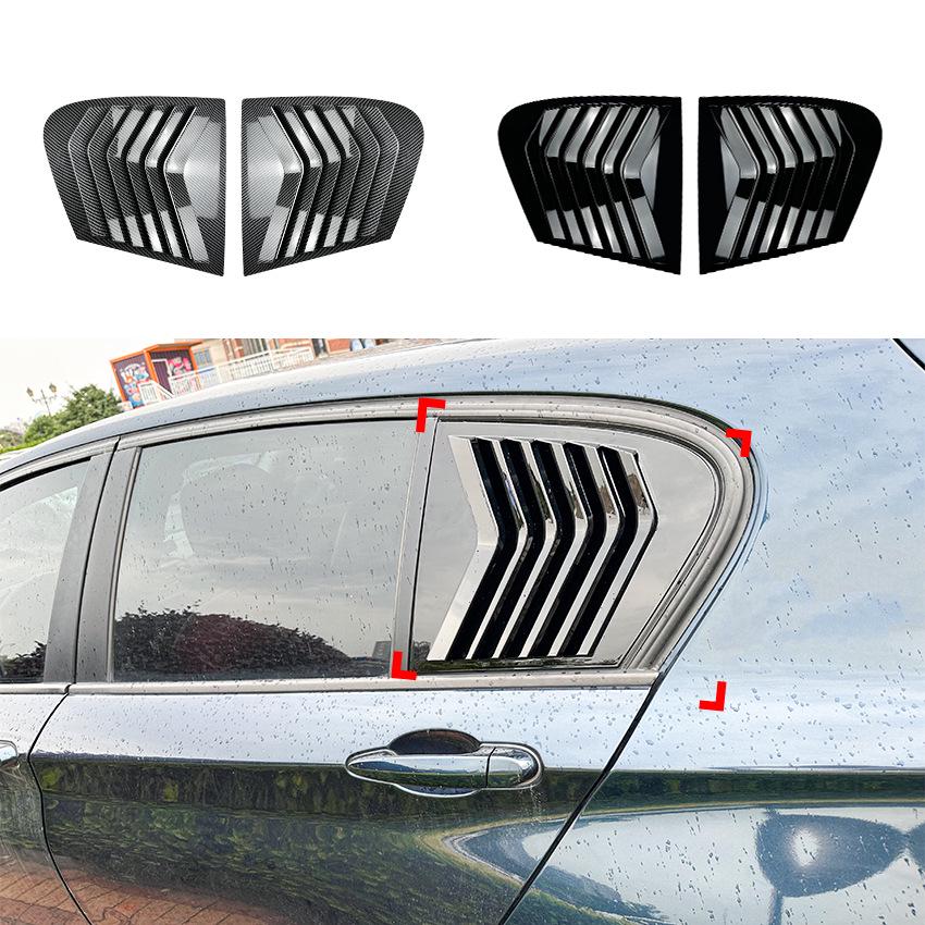 

BMW 1 Series F20 118i/120i (2011-2019) Exterior Louver Sticker. Piano Black