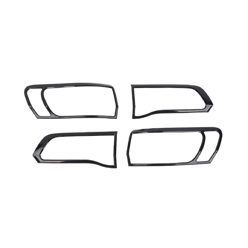 2PCS Car Rear Tail Light Lamp Guard Cover Bezel for Jeep Grand Cherokee 2014 2015 2016 2017 2018 2019 2020 Exterior Accessories