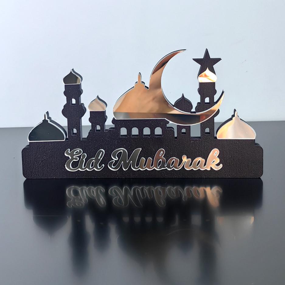 

1pc Acrylic Ramadan Calendar Day of Ramadan Calendar Eid Mubarak Home Decoration Ornament Party Supply