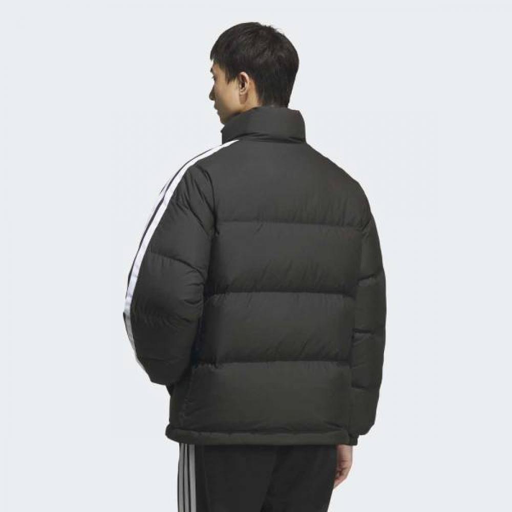 Adidas Unisex Loose Fit Down Jacket Black