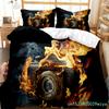 Vintage Camera Duvet Cover Fashion Comforter Bedding Set Soft Quilt Cover And Pillowcases For Teens Boy Single/Double/Queen/King