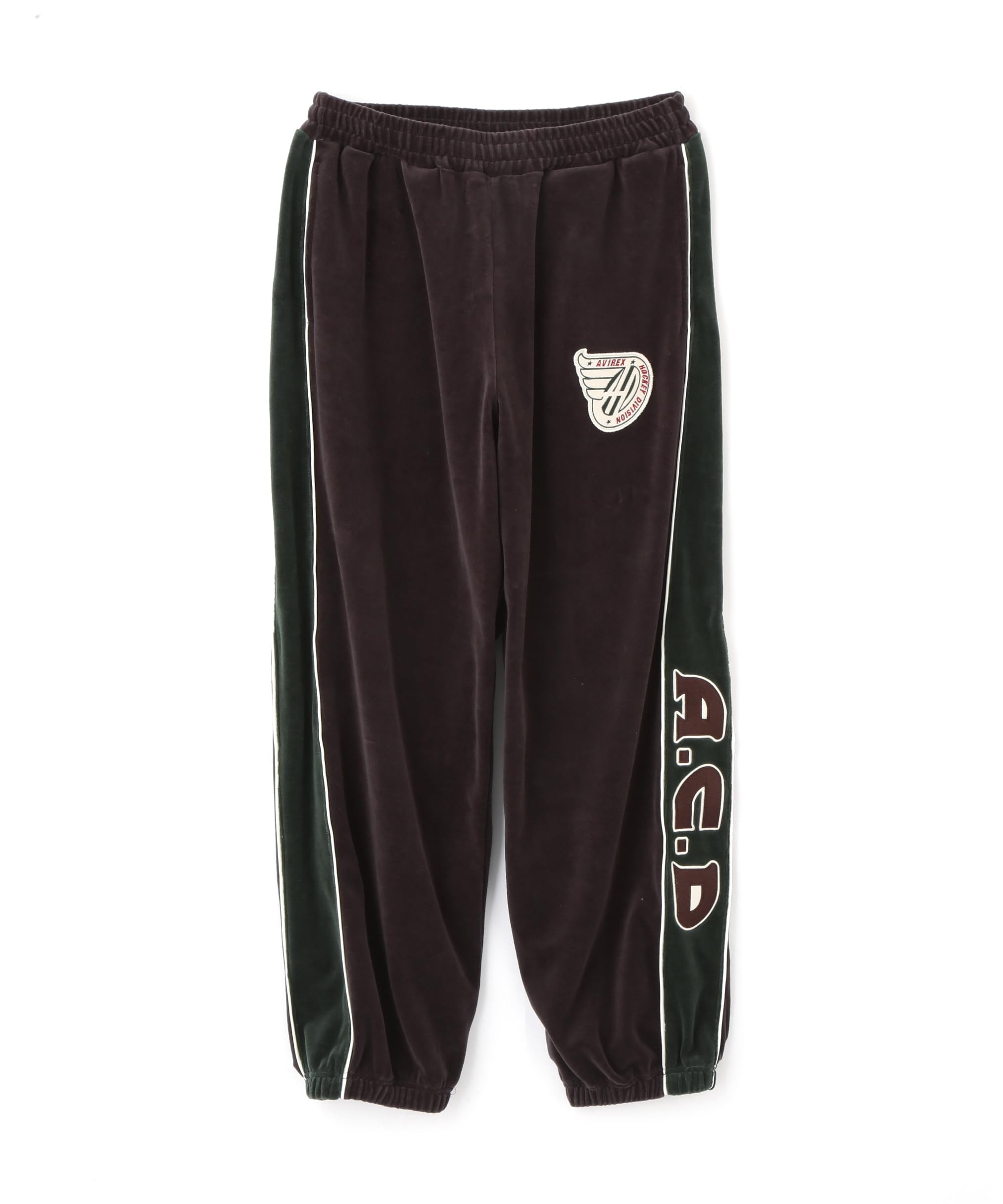 AVIREX VELOUR PANTS A.C.D M 140 green 783-5210022