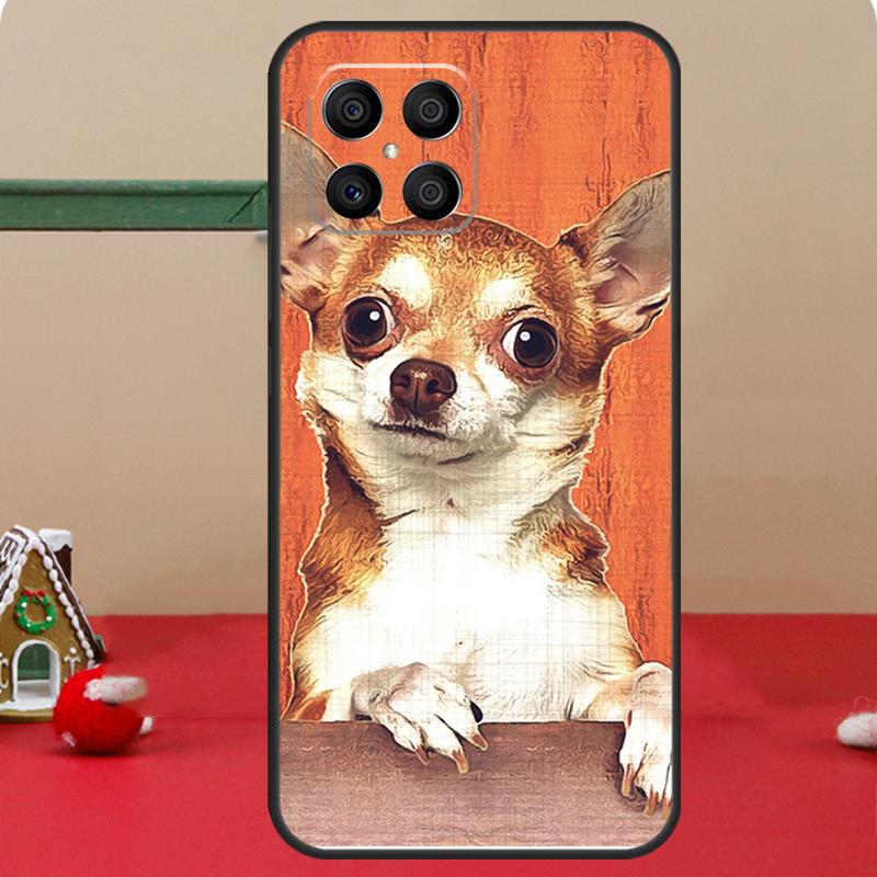 Cartoon Chihuahua Dog Case For Honor Magic 8 Pro 6 7 Lite Honor 400 200 50 70 X8c X8b X9a X9b X9c X9d Win RT Coque