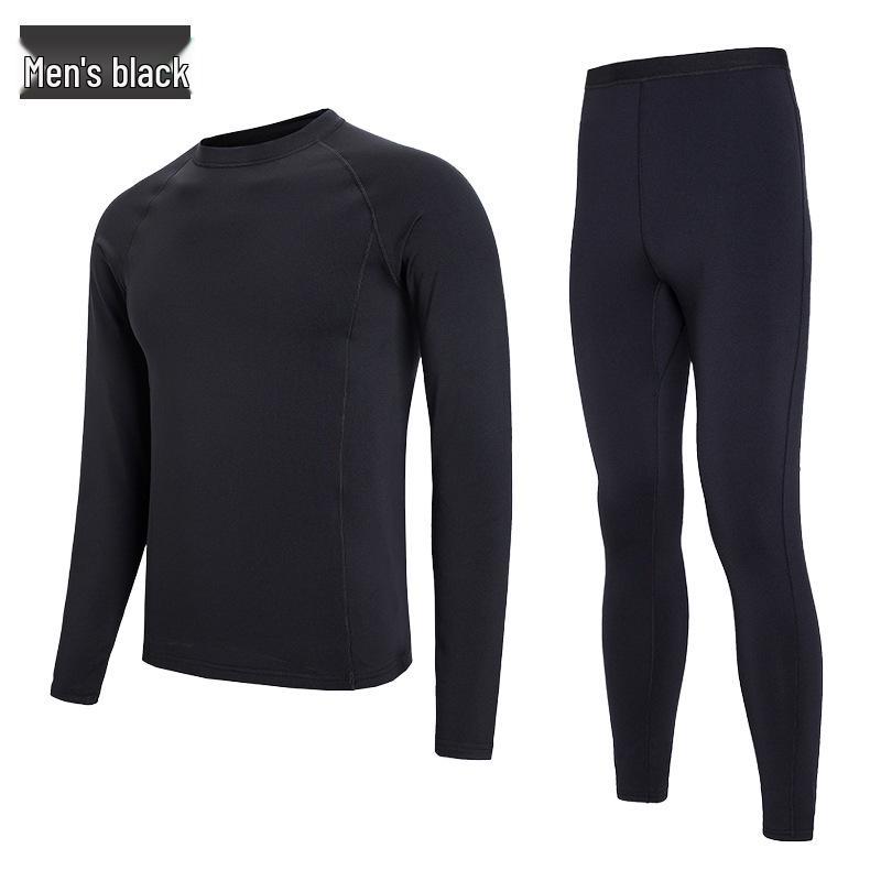 

Унисекс Облегающий Быстросохнущий Влагоотводящий Флисовый Теплый Комплект Термобелья для Занятий Спортом на Открытом Воздухе XXL