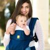 LÍLLÉbaby COMPLETE ALL SEASONS 6-in-1 6-Way Baby Carrier for Newborns and Toddlers, Ergonomic Multi-Position Baby Carrier - Navy
