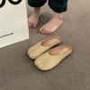 Comfortable and Casual Flat-bottomed Bag Head Half Slippers Women's Outer Wear Muller Shoes 2025 Spring and Summer New One-pedal Women's Cool Slippers