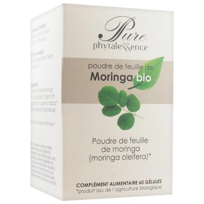 Compléments alimentaires - Phytalessence Moringa Bio 60 Gél.