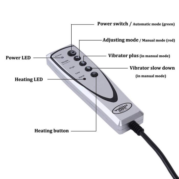 Manual Massage Device, Electric Vibrating Massager, Slimming Heating Belt, Weight Loss, [B252999631] Burner