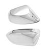 1 Pair Chrome Side Door Rearview Mirror Cover Trim Cap Car Accessories Silver For Toyota Corolla -