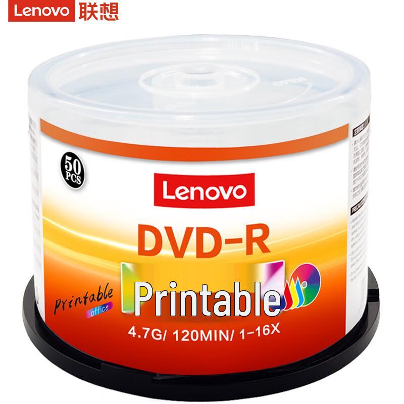 

Lenovo DVD-R Blank Discs 16x 4.7GB (50-Pack)