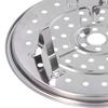 Stainless Steel Heat Resistant Steaming Rack Tripod Design Non Stick Rack for Food Cake(19CM )