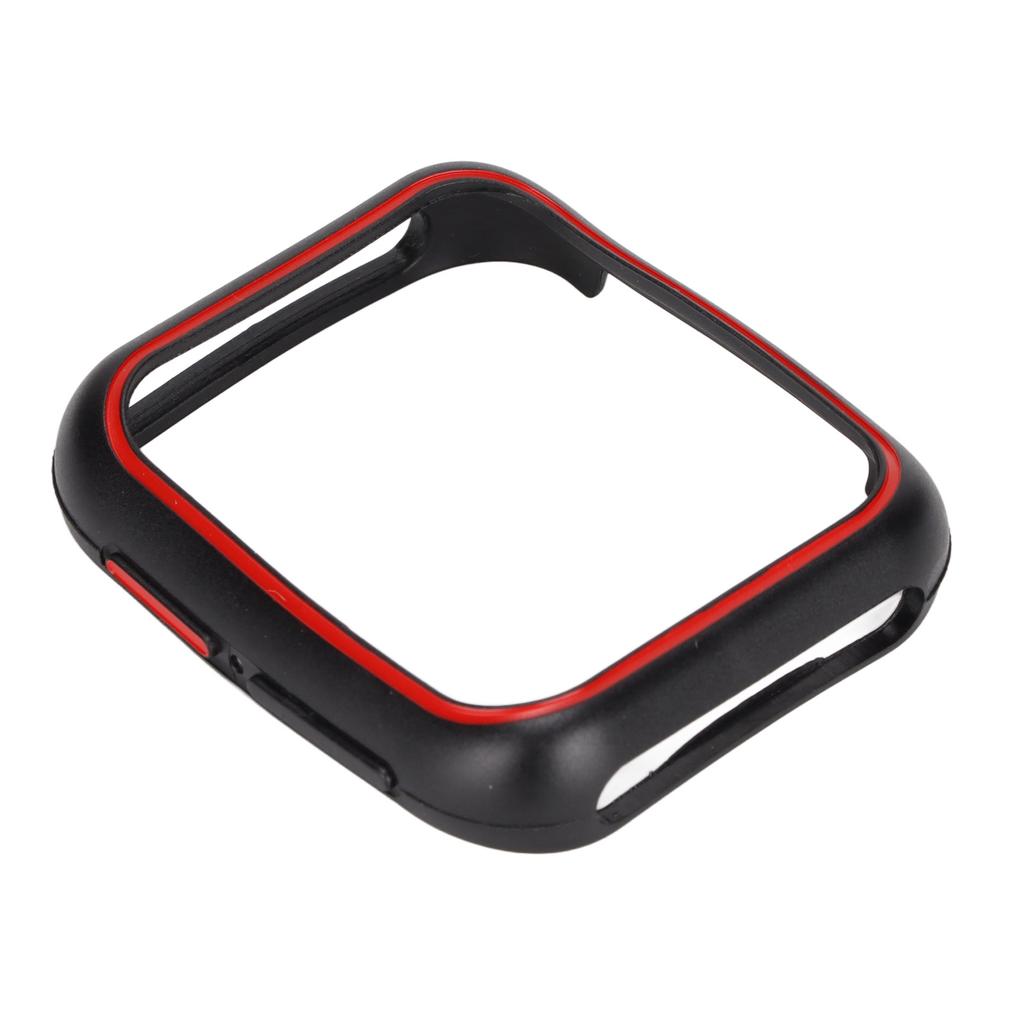 Soft TPU Protective Case for OPPO 2 46mm Watch Scratch Resistance Watch Protective CoverBlack Red