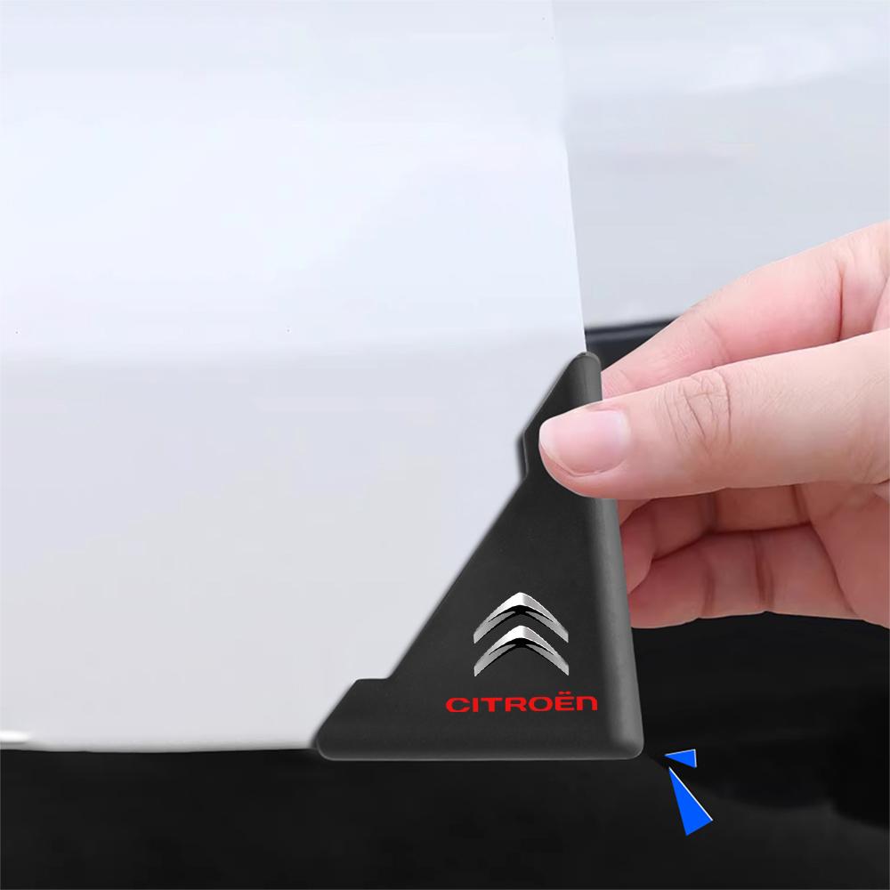 2pcs Car Door Guard Edge Corner Protector Cover Anti-Collision Scratch For Citroen C1 C2 C3 C4 C4L C5 C6 C7 C8 VTS C-ELYSEE