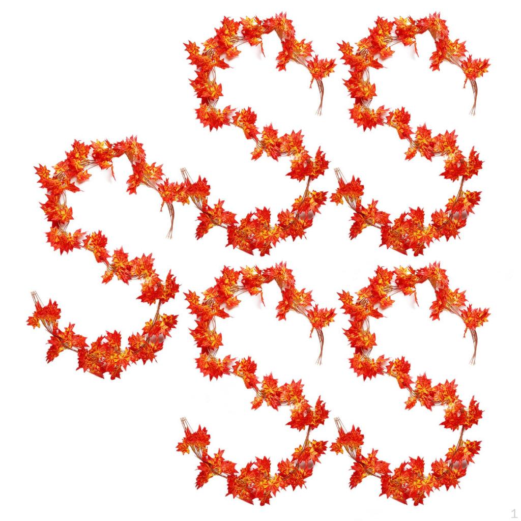 Vines Simulation Rattan Leaves Branches Artificial Hanging for Garden Decor