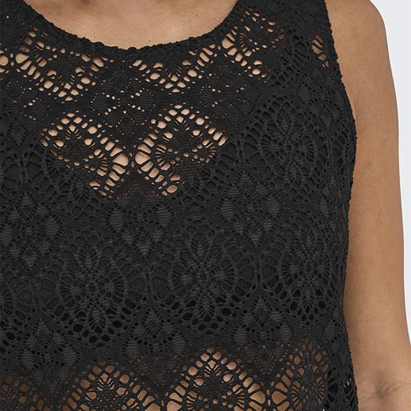 Débardeur à dentelle eva col rond regular Femme JDY