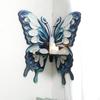 Butterfly Corner Shelf Floating Wall Decor Ornament Wooden Rustic Storage Rack Display