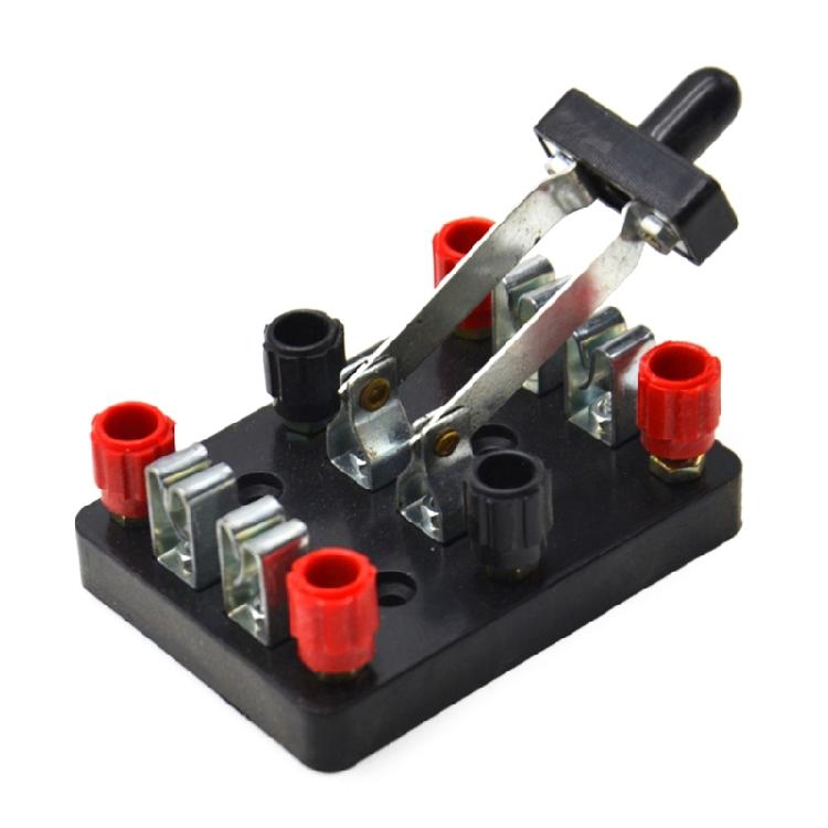 Electricity Experimental Equipment Physic Teaching Instrument Double Poles Double Throw Electrical Switch, Cutter Switch