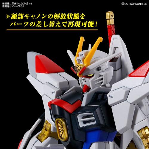 HG Mobile Suit Gundam SEED FREEDOM Mighty Strike Freedom Gundam modelo de plástico a escala 1/144 con colores