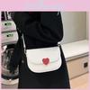 Chic Pu Saddle Bag With Magnetic Closure For Women In Black White Pink Ideal For Everyday Use