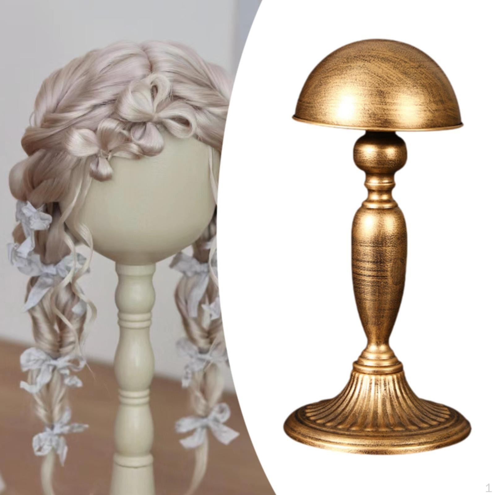 

Iron Wigs Hat Stand Hair Accessory Display Rack Versatile Stable Base Cap Storage Cowboy