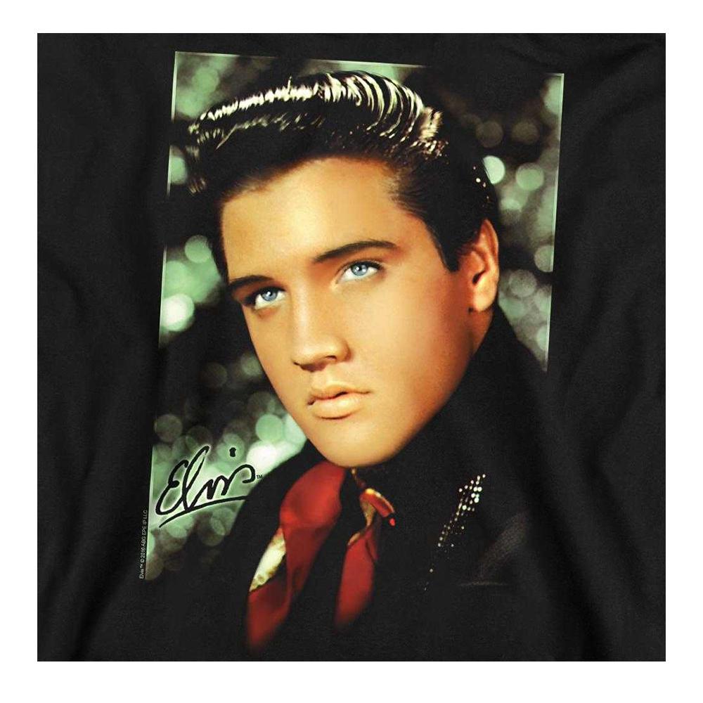 Elvis Presley Unisex Adult Red Scarf Sweatshirt