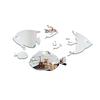 Bubble Fish Acrylic Mirror Wall Sticker - Self-Adhesive Nursery Décor