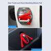 Car Sound Damper Door Lock Buffer Seal Deadener Quiet Buffer Rubber Pad Damping Protectors Car Modification