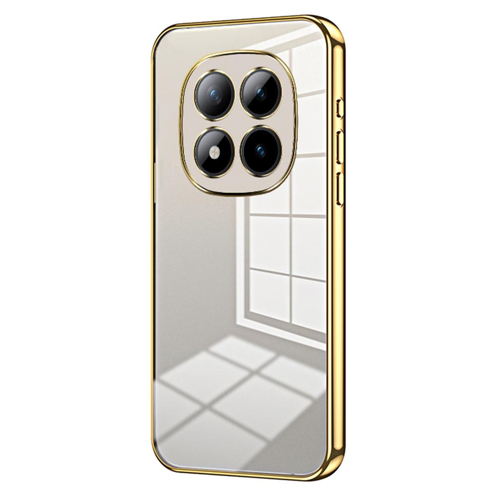 For Xiaomi Poco M8 Pro 5G/Redmi Note 15 Pro+ 5G (Global) Case Electroplating Frame Soft TPU Phone Cover