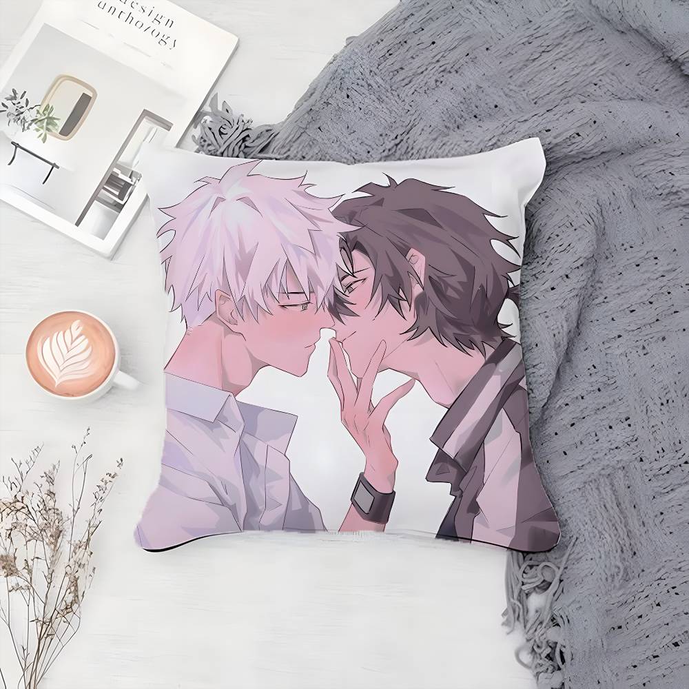 Cartoon L-Link Click-MT Anime Pillow Case Printing Pillowcase Living Room Sofa Cushion Cover Bedroom Room Decor
