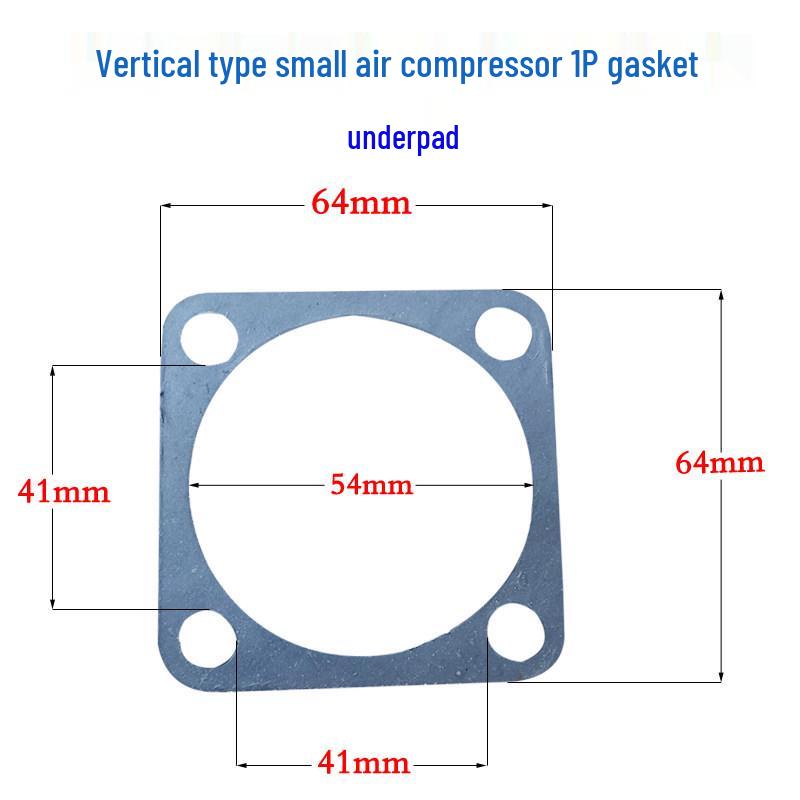 Ribao Air Compressor Piston Accessories: Paper Gasket, Cylinder Head, Liner, Asbestos Sealing Gasket