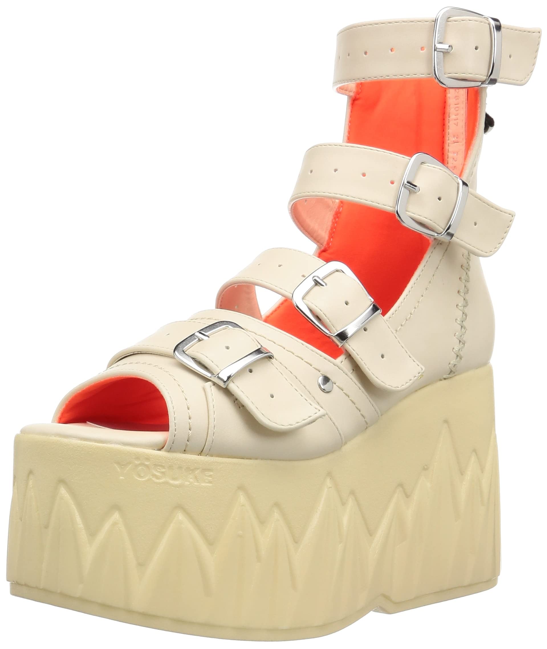 

Yosuke Platform Shoes 2810117 Women s Ivory 23.5cm