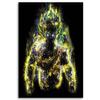 Canvas Print, Goku the Anime Manga Hero