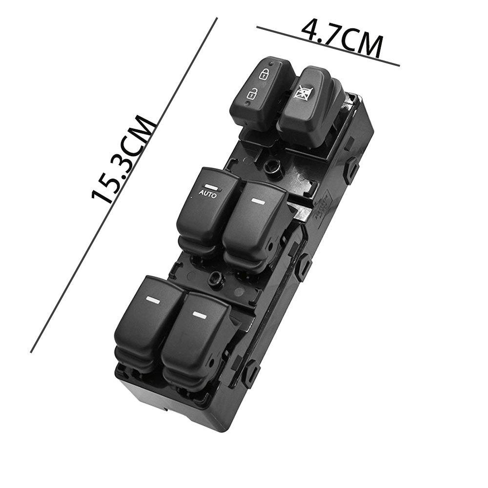 93570-3S000: Power Window Switch for 2011-2015 Hyundai Sonata