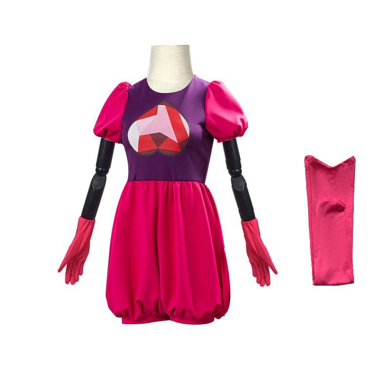 European and American Animation Steven Universe Spinel Gem Navel Gem Cosplay Costume Clothes M