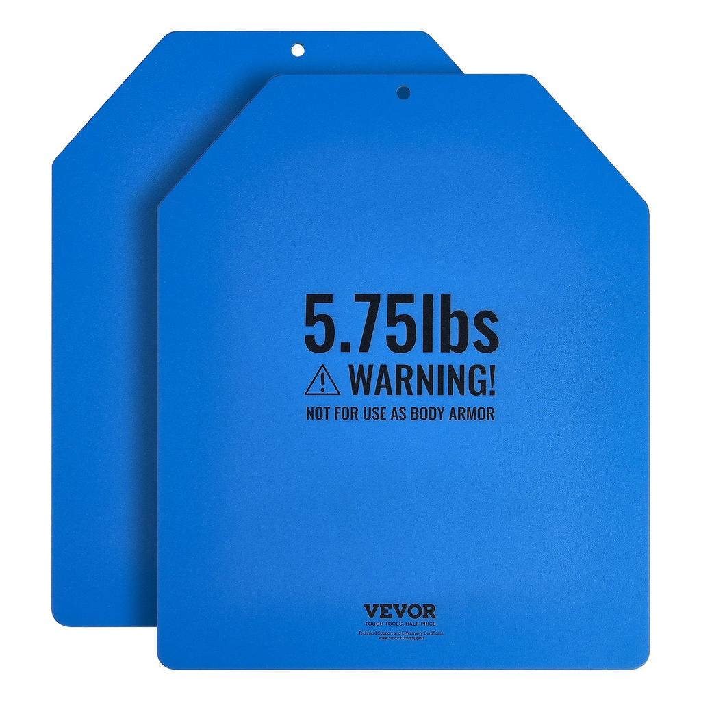 Weight Vest Plates, 2.6 KG Pairs, Premium Steel Weighted Plates, Contoured Ergonomic Fit WODs, Additional Weight for Weight Vests, for Strength