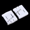 X7JF 2 Set 6 Piece Suit for Seat Buckle Clip Runner Guide For V.for W. GOLF MK1 MK2 CORRADO White Plastic