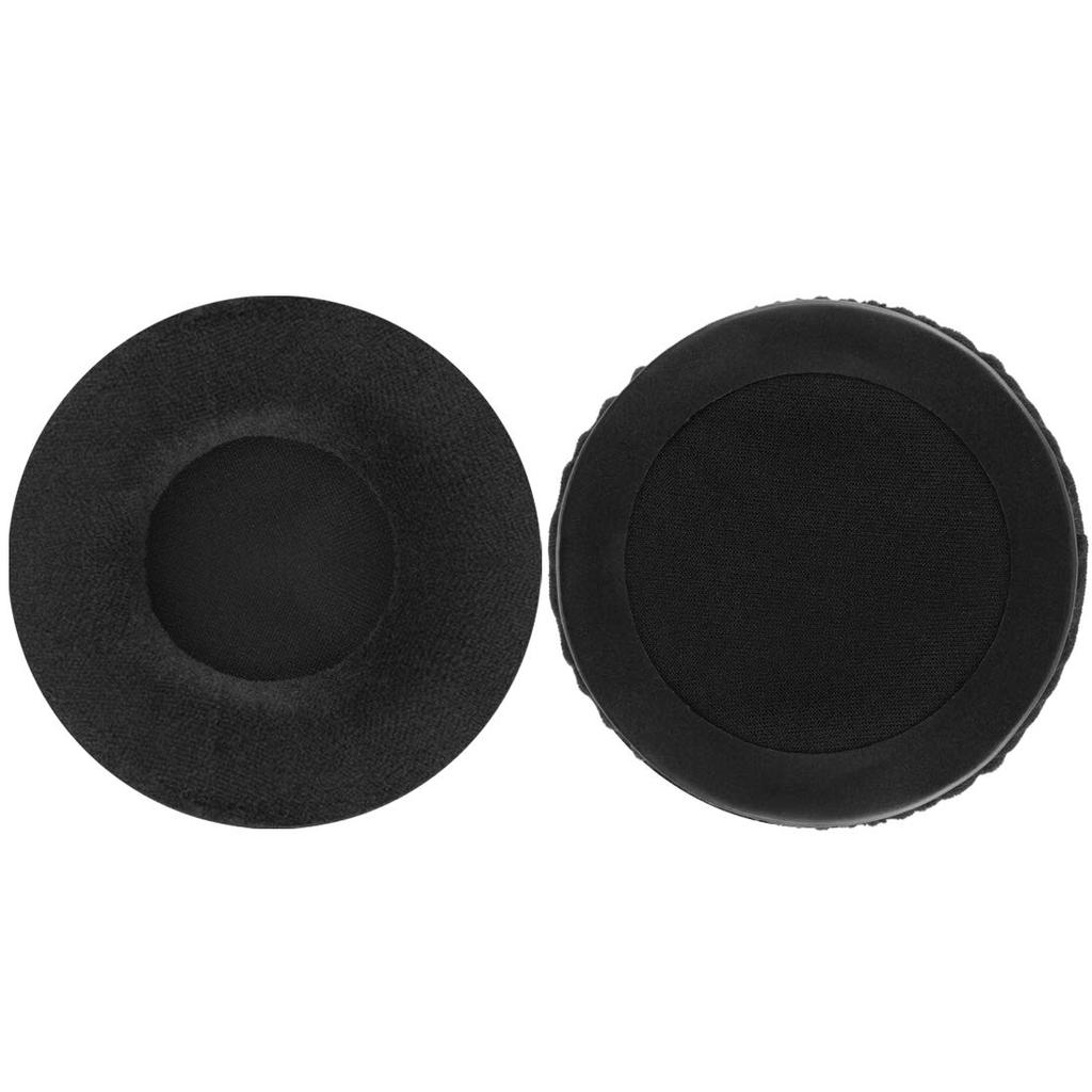 Geekria Comfort Cups for Technics and DJ Headphones Earpads/Ear Cushions/Ear RP-DH1200 DJ, RP-DH1210, RP-DH1250-S (Velour/Black)