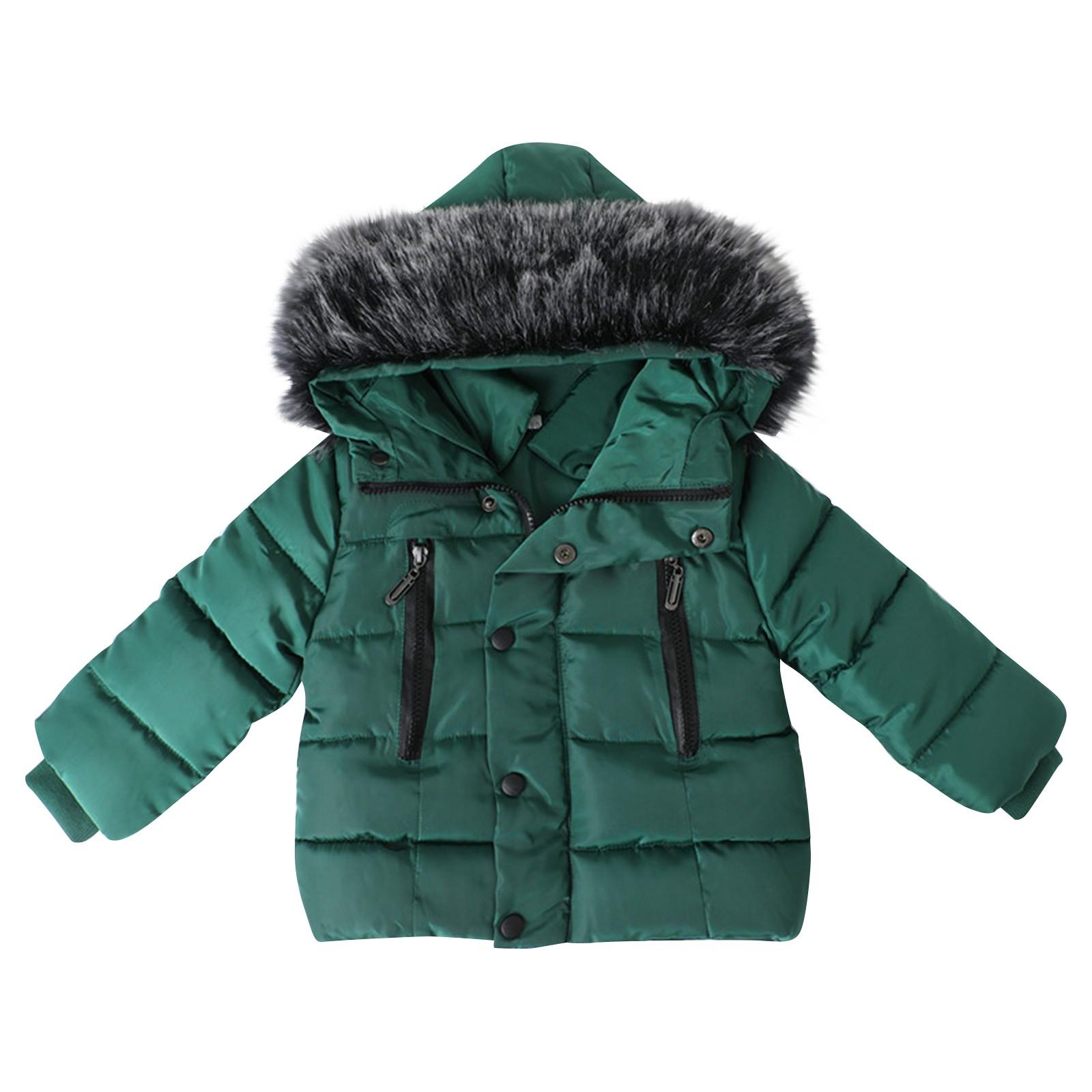 

Зимнее детское утепленное пуховое пальто ThermoPlume 100 зелёный