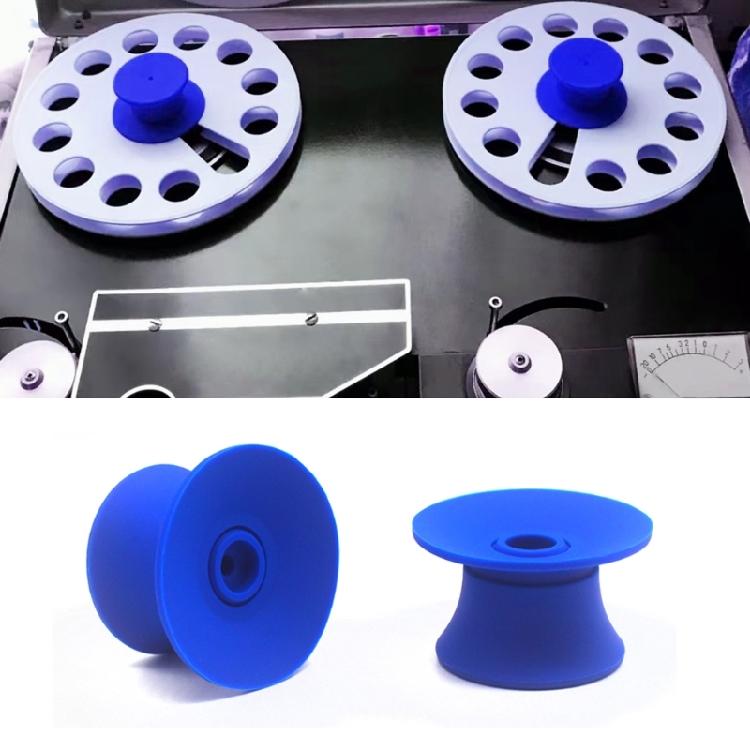 1 Pair 1/4inch Nab Hub Optical Shaft Adapters Gaskets Mounting Circlet Easy Installation for Reel to Reel Tape Recorder