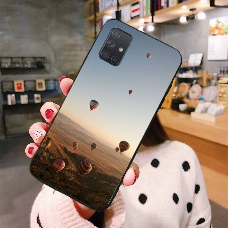 Air Balloon Phone Case For Samsung Note 8 9 10 20 Case For Note10Pro 10lite 20ultra M20 M31 Funda Case