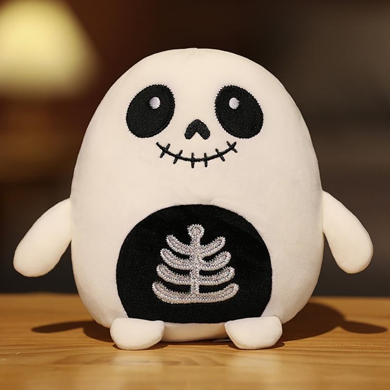 Cute Pumpkin Stuffed Toy Pillow Cushion Perfect Halloween Gift and Home Decoration