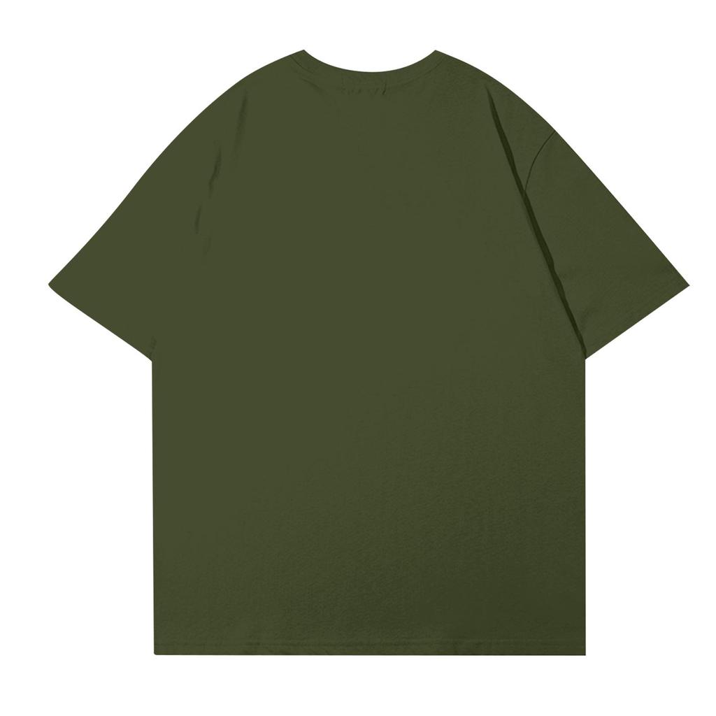 Damenmode, lässig, bedruckt, kurzärmlig, Rundhalsausschnitt, Pullover