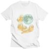 Male Baby Seals And The Moon T Shirt Round Neck Pure Cotton Short Sleeve Tee Shirt Novelty Loose Fit Summer Tyle Clothing