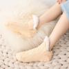 Antiskid V-Mouth Fluffy Slipper Socks Machine Weaving Sleep Socks New Warm Socks  Unisex