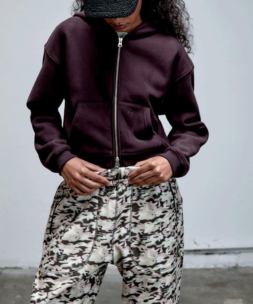 ERER Camouflage Fleece Pants Tan